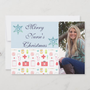 Merry Christmas Nurse Holiday Card