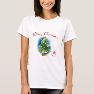 Merry Christmas NURSE TREE T-Shirt