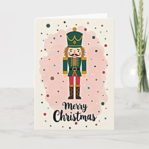 Merry Christmas Nutcracker Card