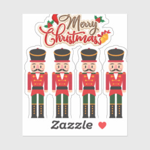 Merry Christmas Nutcracker Festive Holiday Tee 