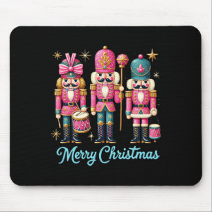 Merry Christmas Nutcracker Friends Family Matching Mouse Mat