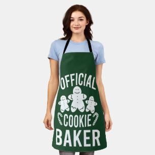 MERRY CHRISTMAS Official Cookie Baker Apron