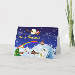 Merry Christmas on the Full Moon Card