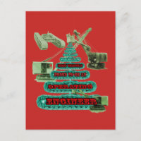 MERRY CHRISTMAS OPERATING ENGINEER CRANE OPERATOR