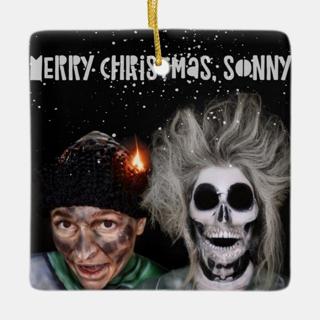 Merry Christmas Ornament (Front)