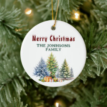 Merry Christmas Ornament