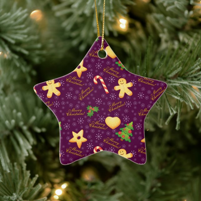 Merry Christmas Ornament (Tree)