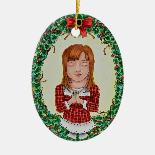 Merry Christmas Ornament (Front)