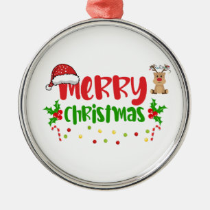 MERRY CHRISTMAS ORNAMENT