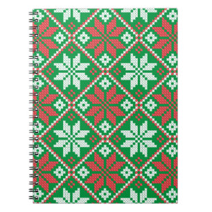 Merry Christmas Ornament Notebook