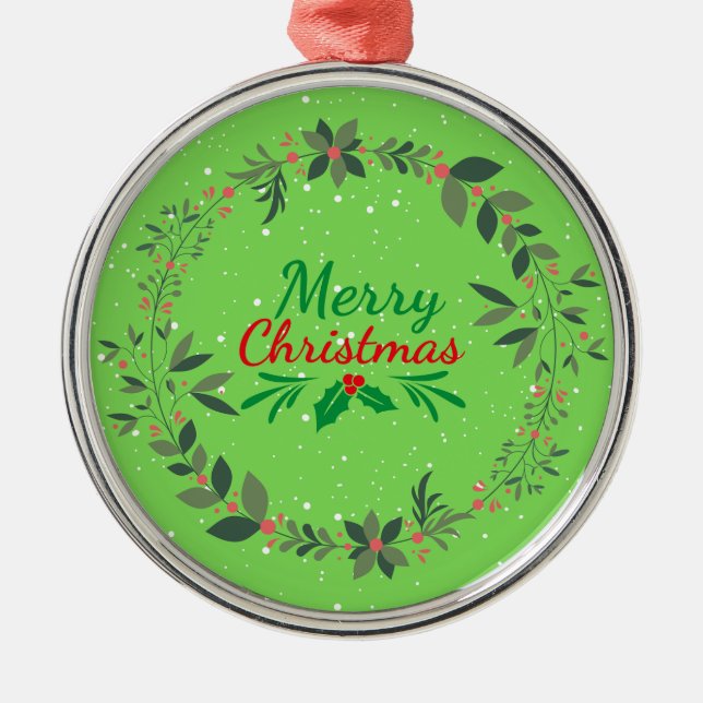 Merry Christmas Ornaments (Front)