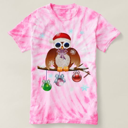 Merry Christmas Owl T-Shirt