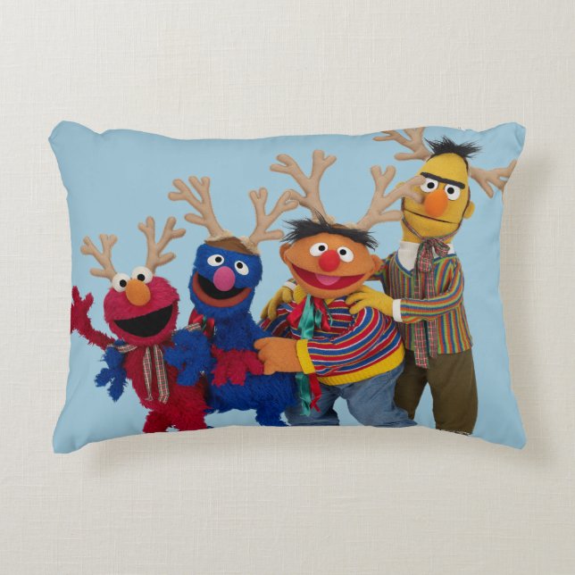 Merry Christmas Pals Decorative Cushion (Front)