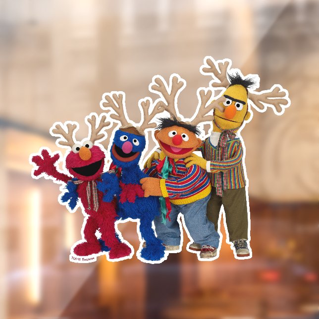 Merry Christmas Pals Window Cling (Sheet 2)