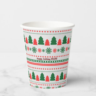 Merry Christmas Paper Cup