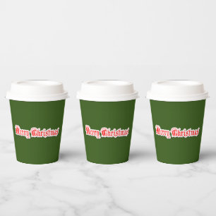 Merry Christmas   Paper Cups