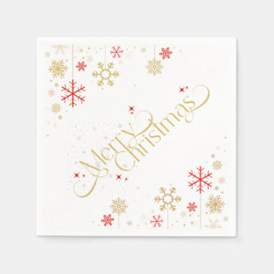 Merry Christmas Paper Napkin