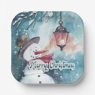 Merry Christmas   Paper Plate