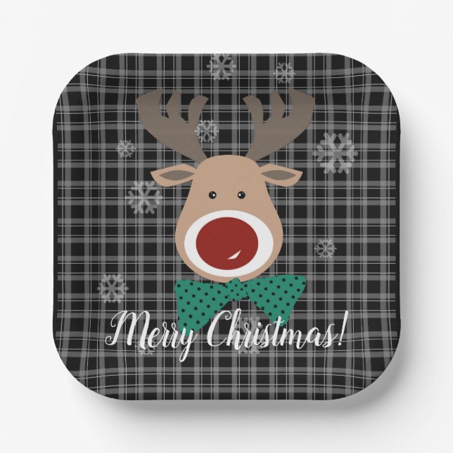 Merry Christmas!   Paper Plate (Front)