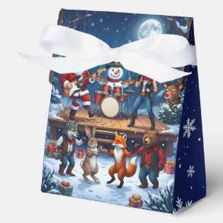 Merry Christmas Party Favour Box