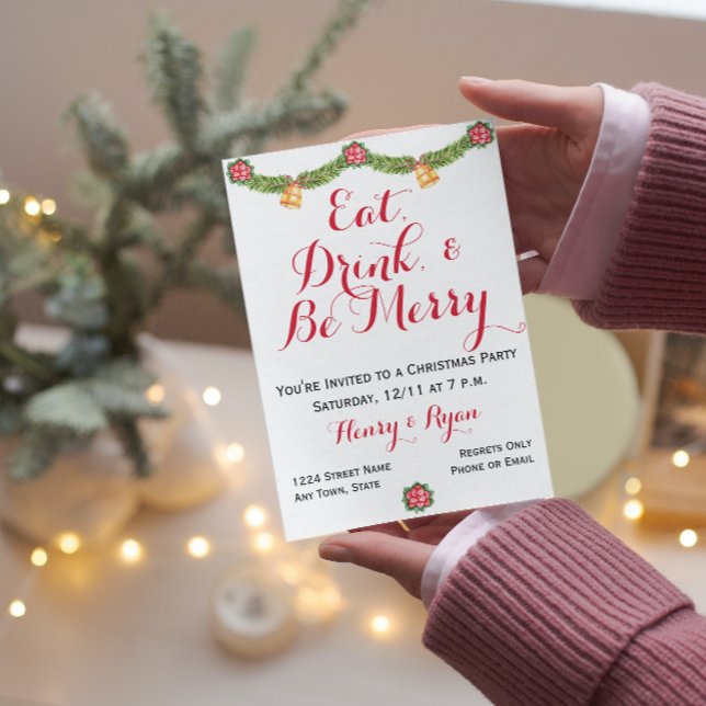 Merry Christmas Party Invitation (Creator Uploaded)