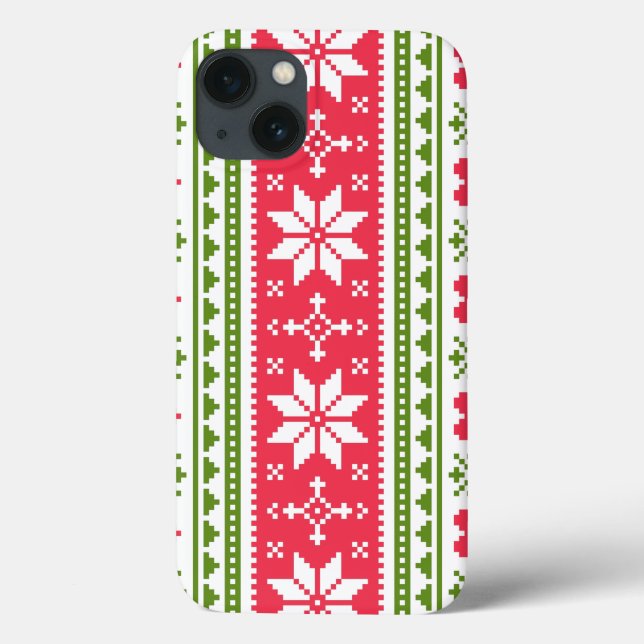 Merry Christmas pattern 3 Case-Mate iPhone Case (Back)