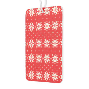 Merry Christmas pattern 5 Car Air Freshener