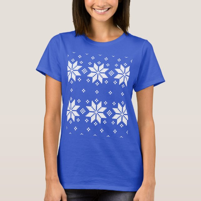 Merry Christmas pattern 5 T-Shirt (Front)