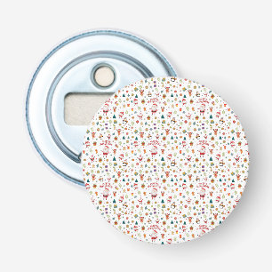 Merry Christmas Pattern Bottle Opener