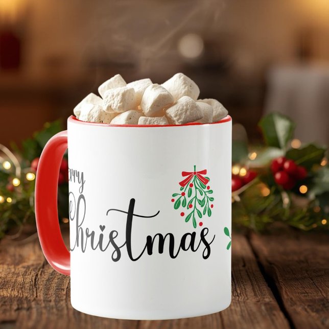 Merry Christmas personal name Mug (Creator Uploaded)