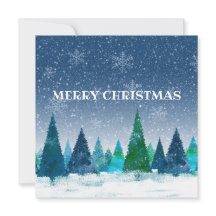 "Merry Christmas" Personalised Postcard
