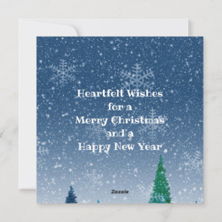 "Merry Christmas" Personalised Postcard