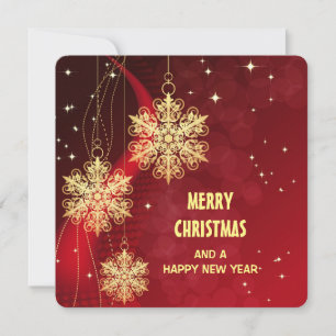 "Merry Christmas" Personalised Postcard