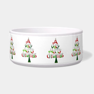 Merry Christmas Pet Bowl