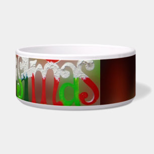 Merry Christmas Pet Bowl