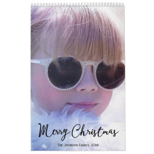 Merry Christmas Photo Calendar