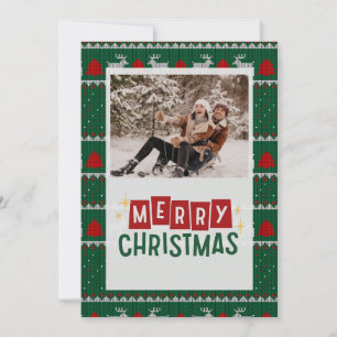 merry christmas,photo christmas card,pinecone,zchr holiday card