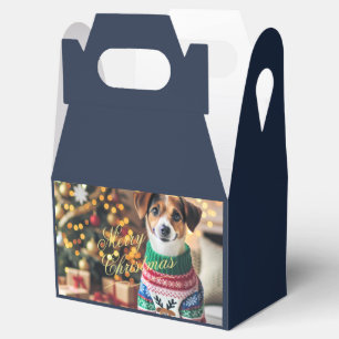 Merry Christmas Photo Favour Box