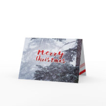 Merry Christmas | Photo Greeting Card