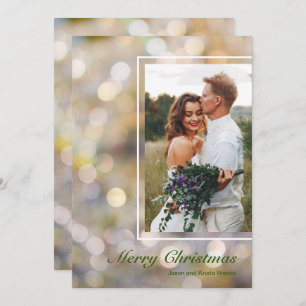 Merry Christmas Photo Holiday Card