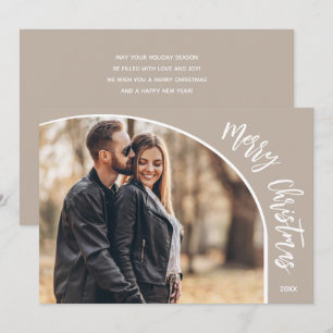 Merry Christmas Photo Holiday Card
