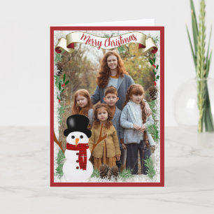 Merry Christmas Photo Holiday Card