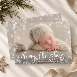 Merry Christmas Photo Holiday Card