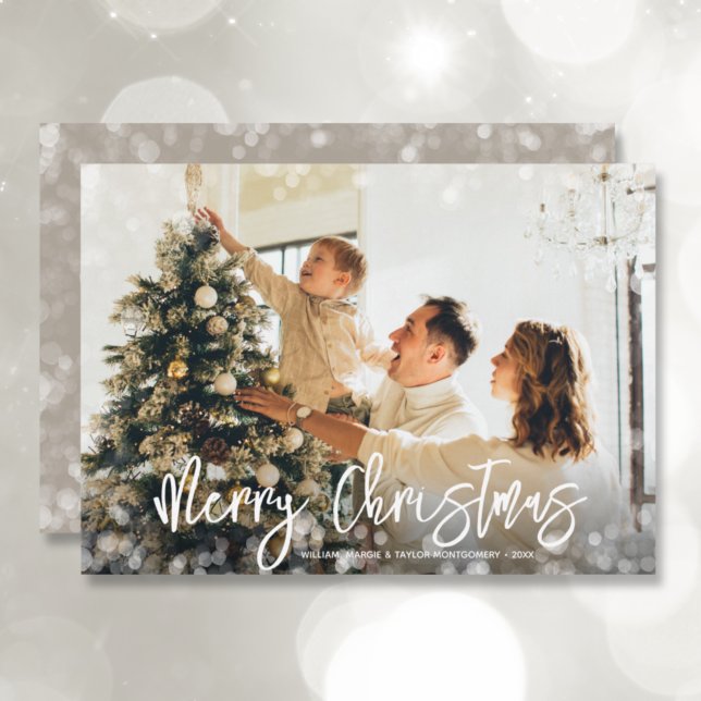 Merry Christmas Photo Holiday Card (Creator Uploaded)
