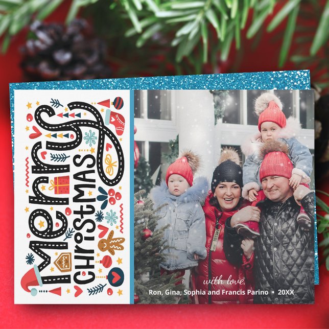MERRY CHRISTMAS Photo Holiday Card (Creator Uploaded)