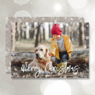 Merry Christmas Photo Holiday Card