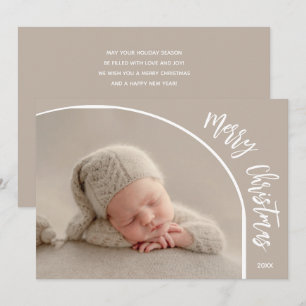 Merry Christmas Photo Holiday Card