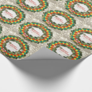 Merry Christmas Pickleball 1 Wrapping Paper