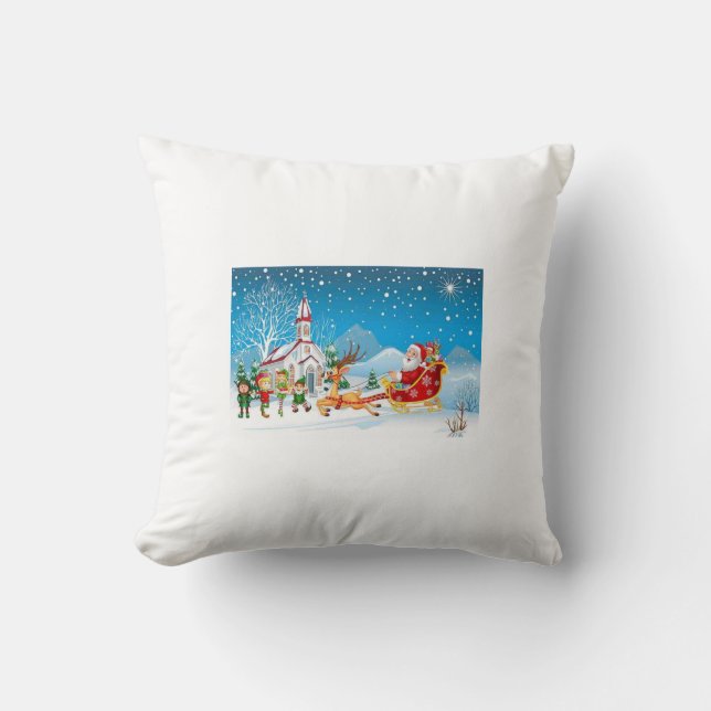 Merry Christmas pillow (Front)