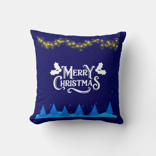 Merry Christmas Pillow (Front)